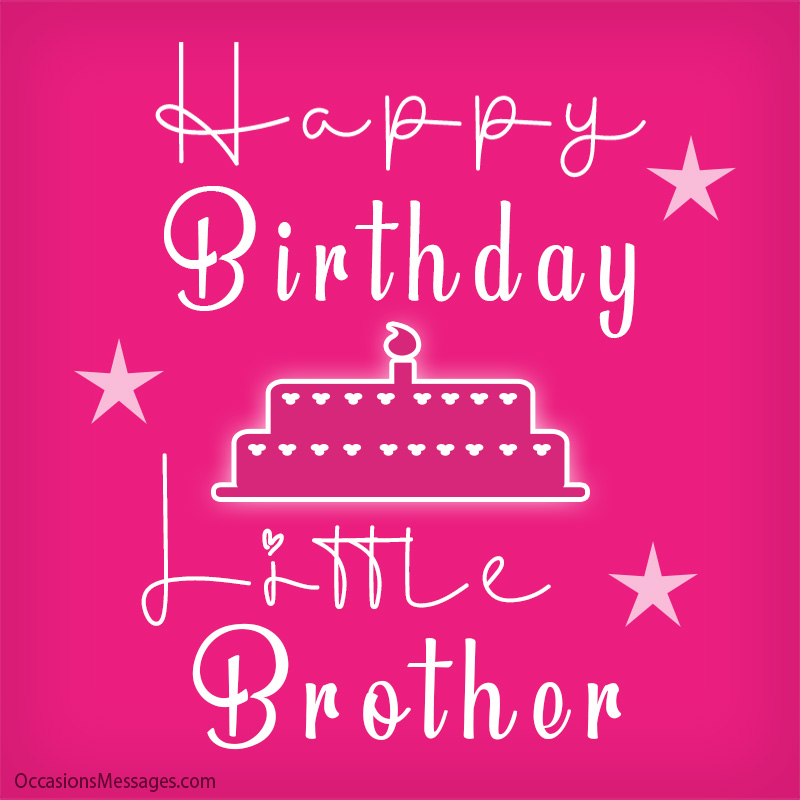 Happy Birthday Little brother.