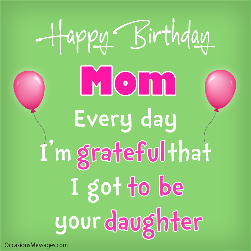 happy birthday mom from daughter images