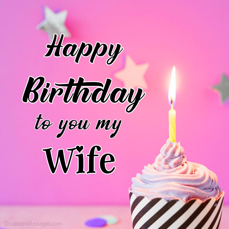 Happy Birthday to you my wife.
