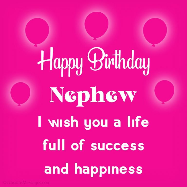 Best 200+ Birthday Wishes and Messages for Nephew