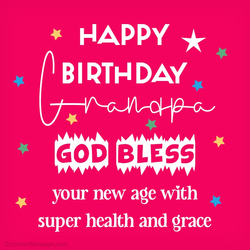 Happy Birthday. God bless your new age with super health and grace.