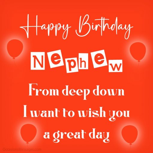 250+ Birthday Wishes for Nephew - Occasions Messages