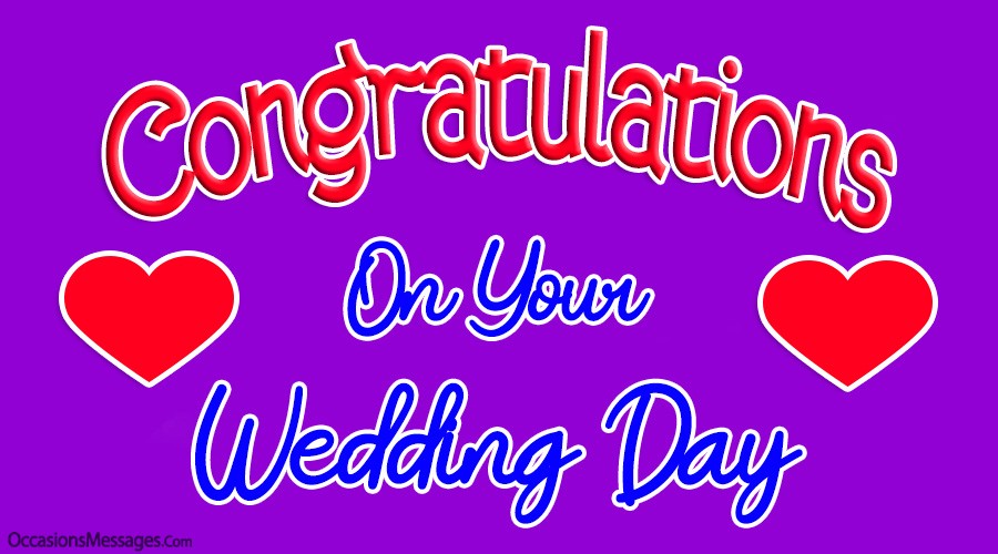 Top 0 Wedding Wishes And Congratulations Messages