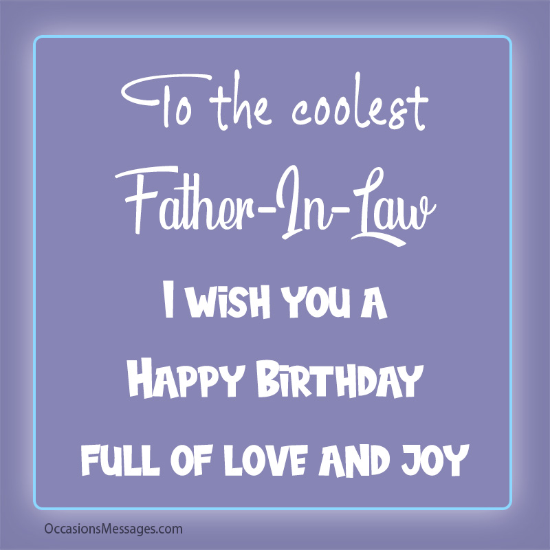 Happy birthday best sales father in law