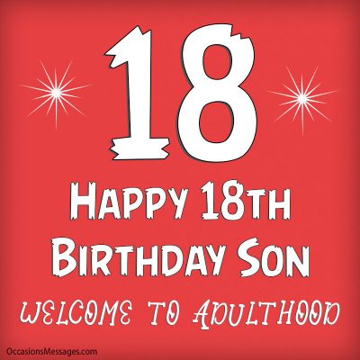 Best Happy 18th Birthday Wishes, Messages and Cards