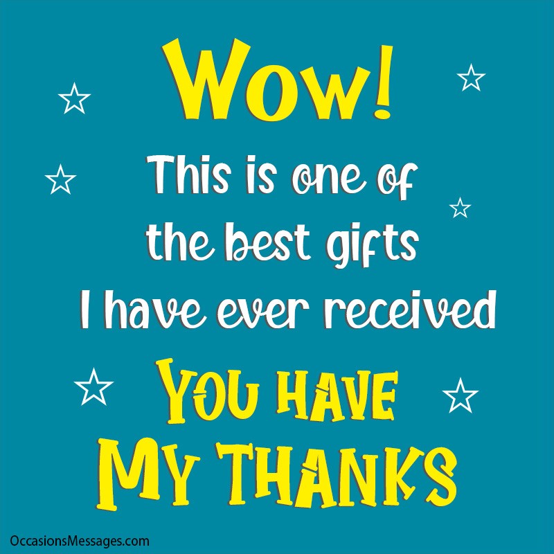 Best Thank You Messages For Birthday T Thank You Notes