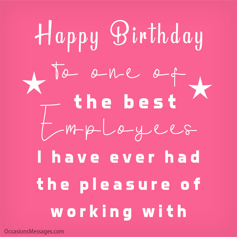 99 Best Happy Birthday Wishes For Employee Images Wis - vrogue.co