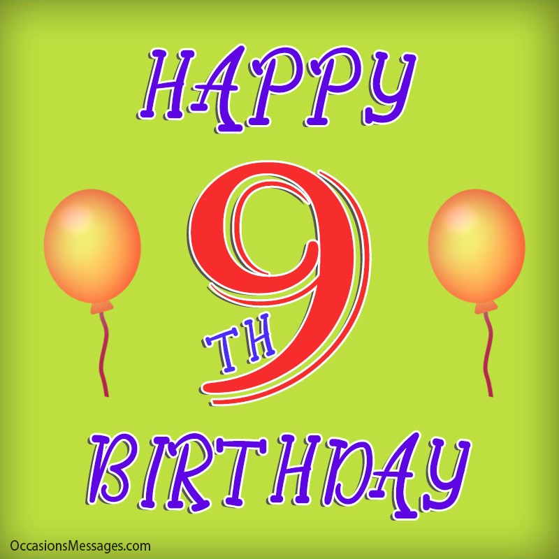 OAKTREE UK Bandierine Per Compleanno 9 Anni - Olografiche Blu, 3,9 Metri, 11 Bandiere Per Feste