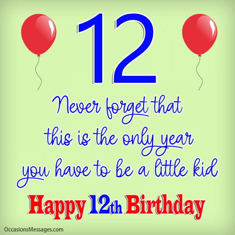 good things to get for your 12th birthday