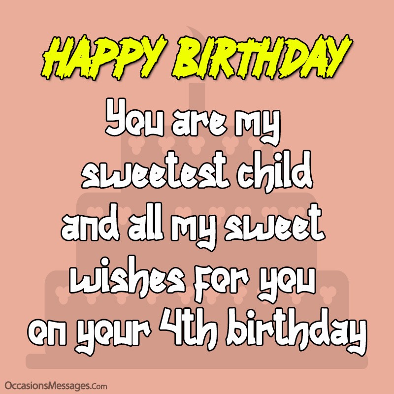 Featured image of post Birthday Message For My Son Turning 4