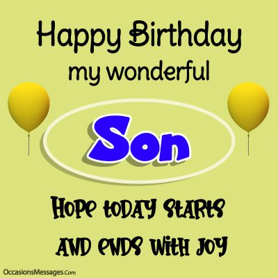 Best 300+ Birthday Wishes and Messages for Son