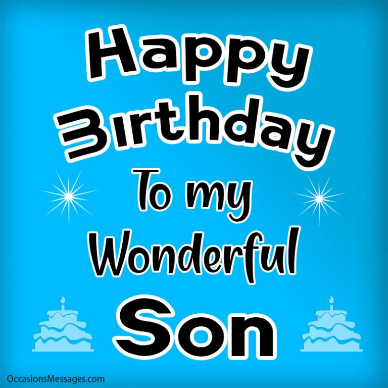 Best Birthday Wishes and Messages for Son from Father