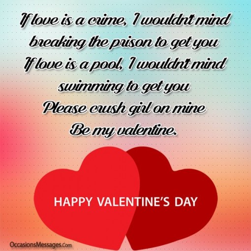 If love is a crime, i would not mind 