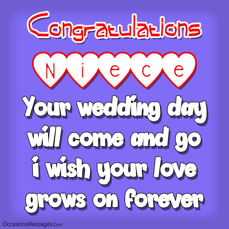 How Much Do You Give A Niece For Her Wedding