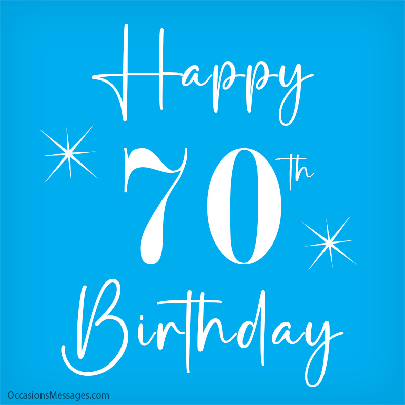 Happy 70th best sale birthday mom message