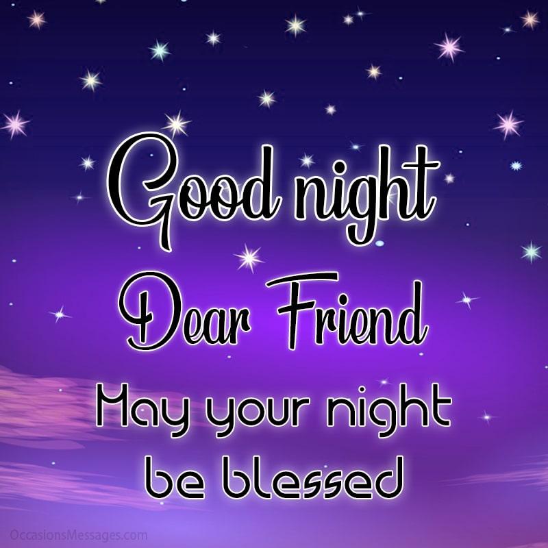 Goodnight Messages For Friends