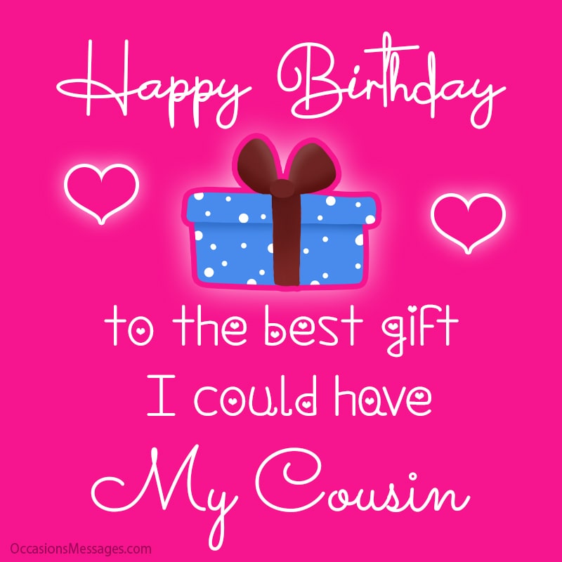 100+ Birthday Wishes for Cousin - Occasions Messages