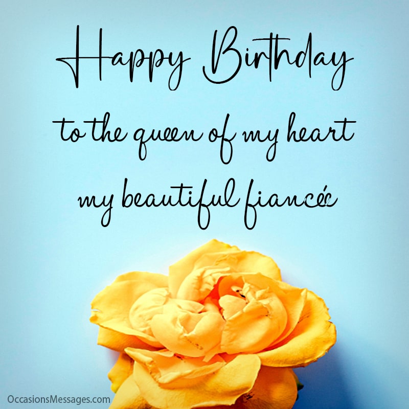 Happy Birthday to the queen of my heart, my beautiful fiancée.