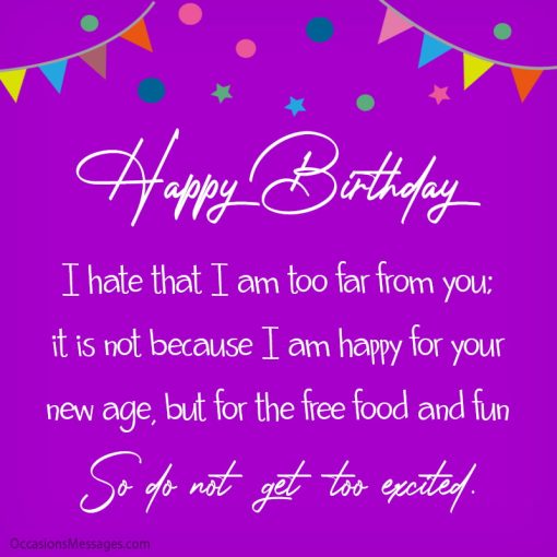 Best 100+ Birthday Wishes for Someone Special Far Away