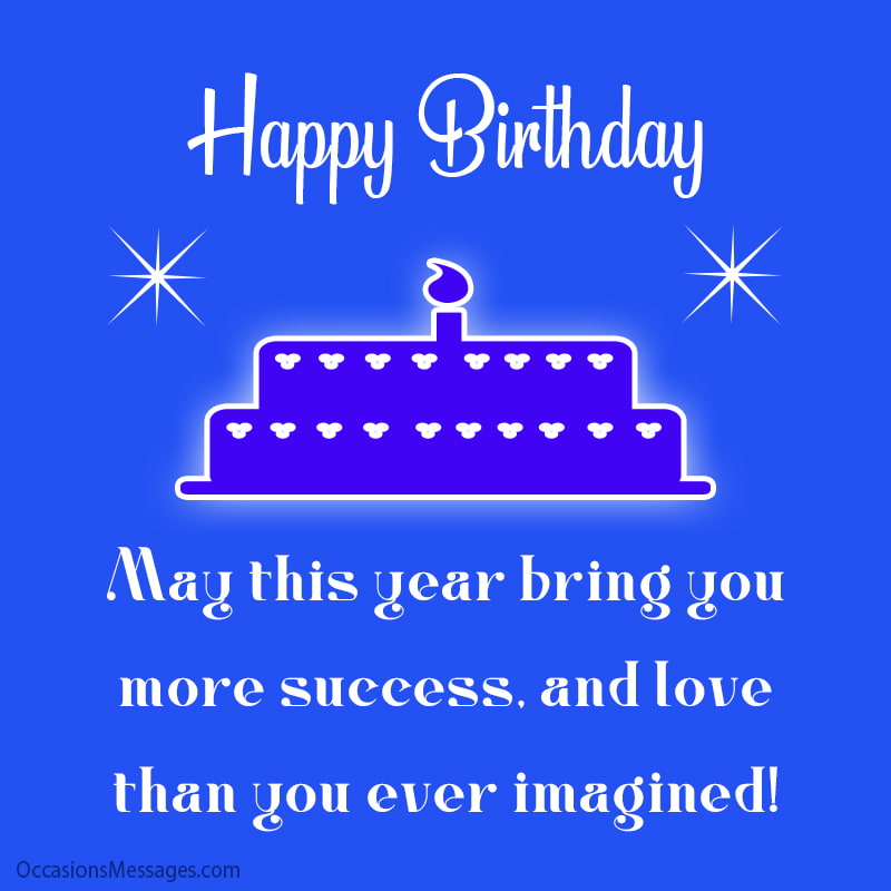 Happy Birthday, cool dude! May this year bring you more success, and love than you ever imagined!