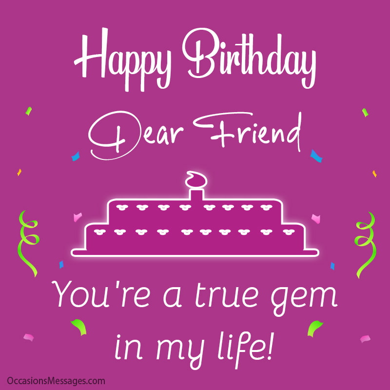You're a true gem in my life!