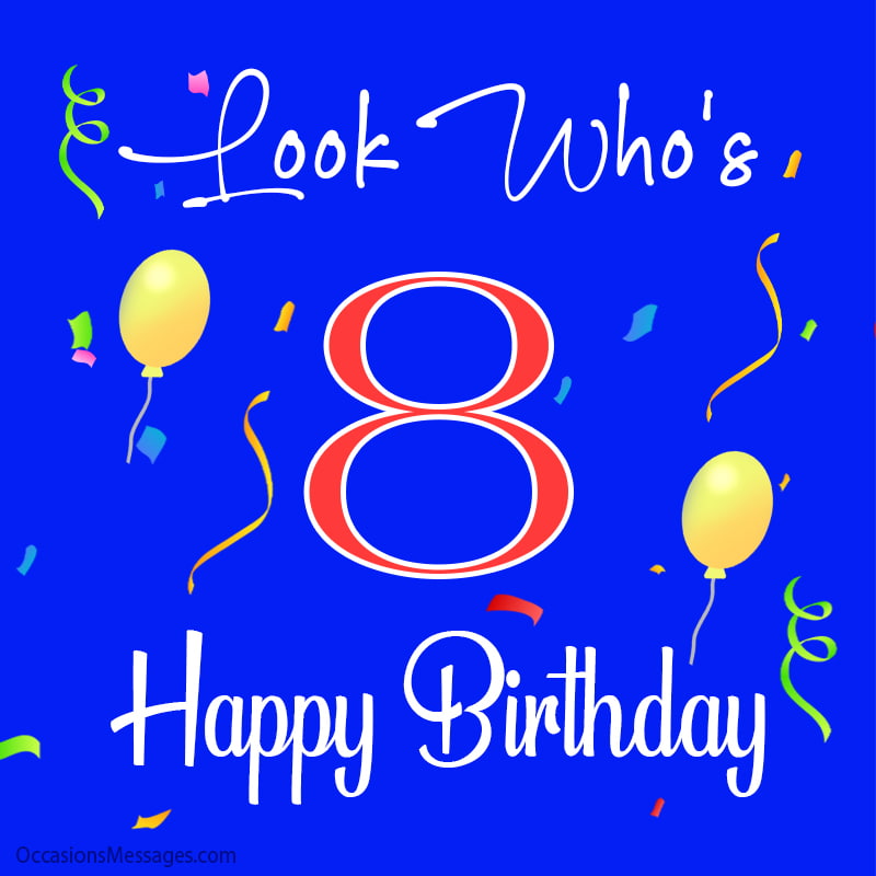 Look Who's 8.