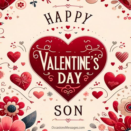 40+ Best Happy Valentine’s Day Messages for Son