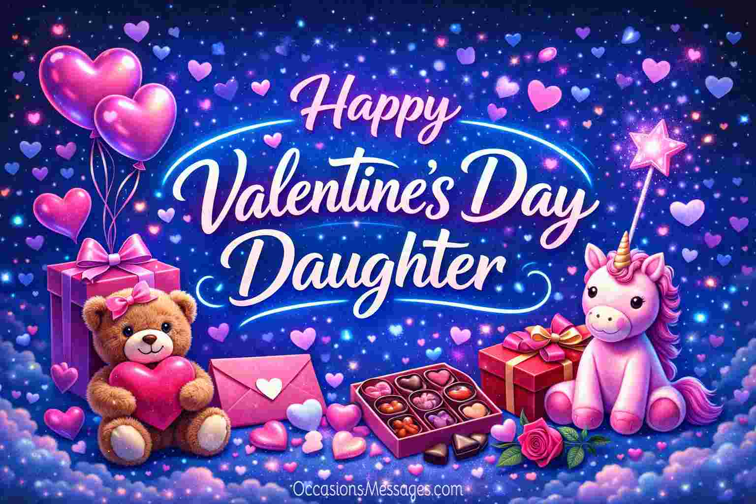 Sweet and Inspirational Valentine’s Day Card for Daughter