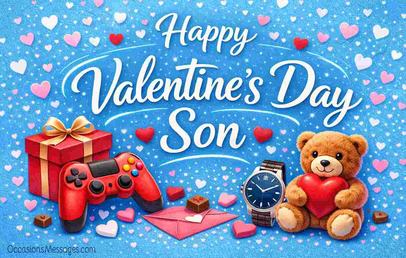 Amazing Valentine’s Day Card for Son