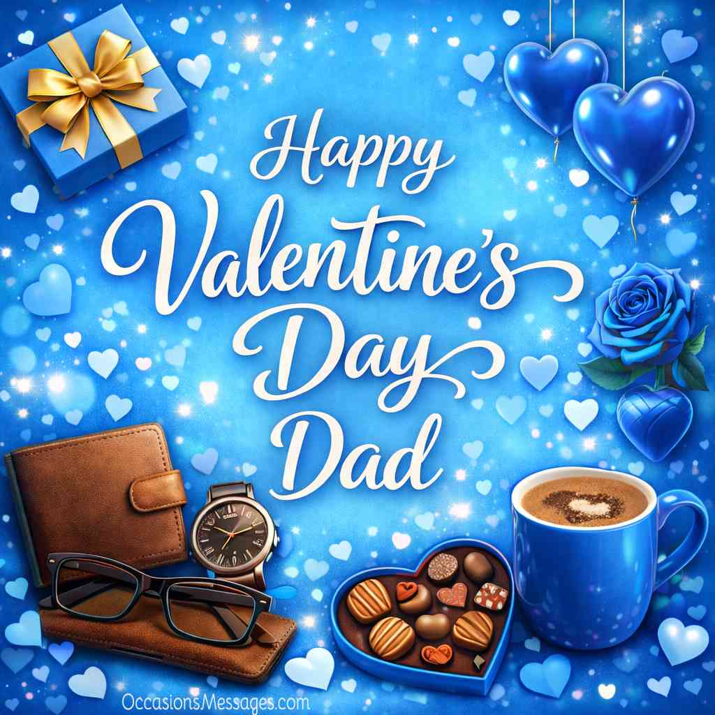 Sweet Happy Valentine’s Day Card Messages for a Dad