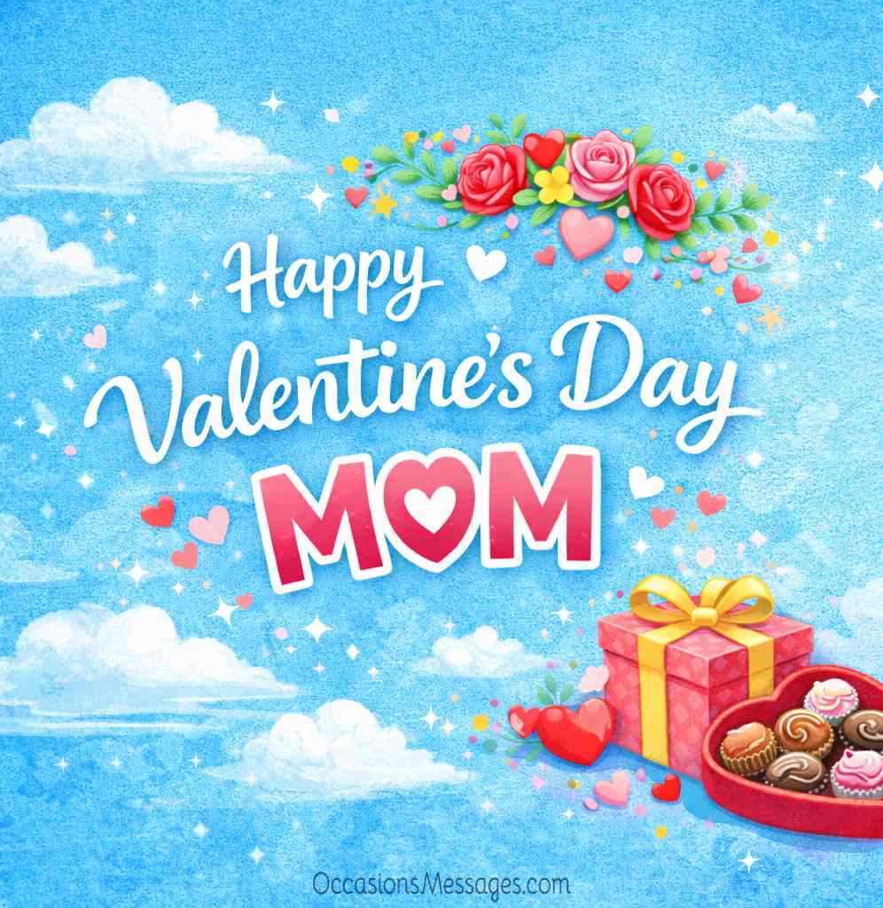 Amazing Valentine’s Day Card for Mom