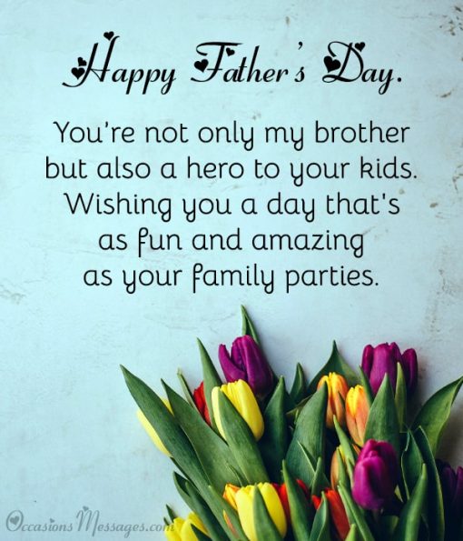 Best 30+ Happy Father's Day Messages for Brother