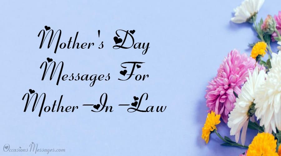 Top 20+ Mother's Day Messages For Mother-In-Law