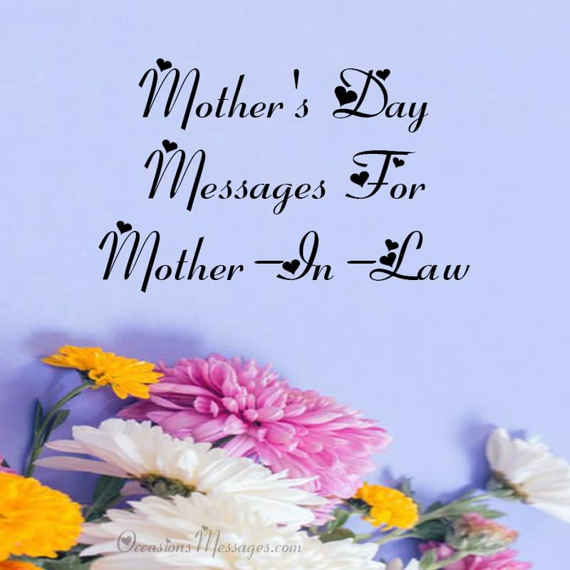 Top 20+ Mother's Day Messages For Mother-In-Law