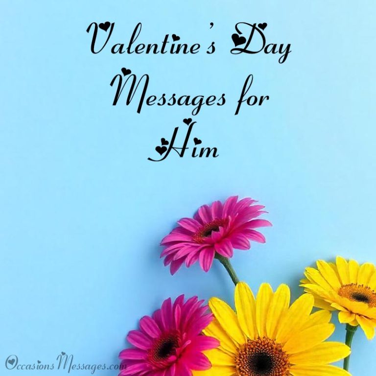 15+ Valentine’s Day Messages for Him Sweet and Loving