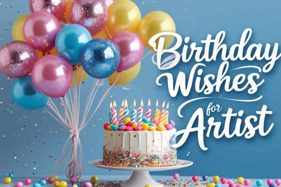Amazing Birthday Wishes for Artist