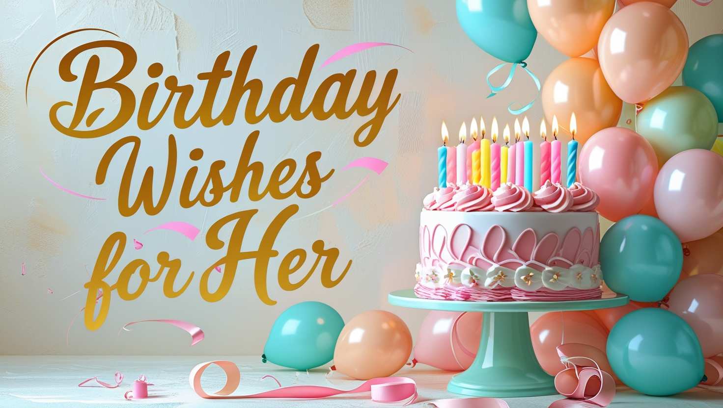 Sweet Birthday Wishes for Her