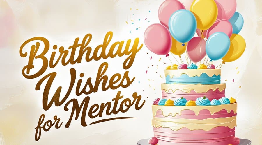 Respectful Birthday Wishes for Mentor