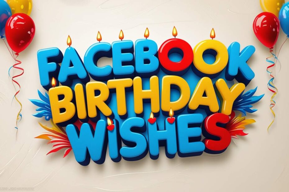 Sweet Facebook Birthday Wishes