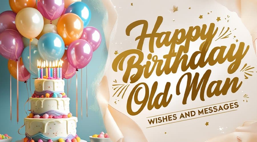 Happy Birthday Old Man wishes and Messages