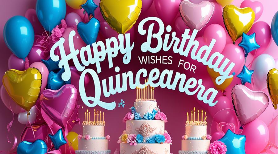 Beat Happy Birthday Wishes for Quinceanera