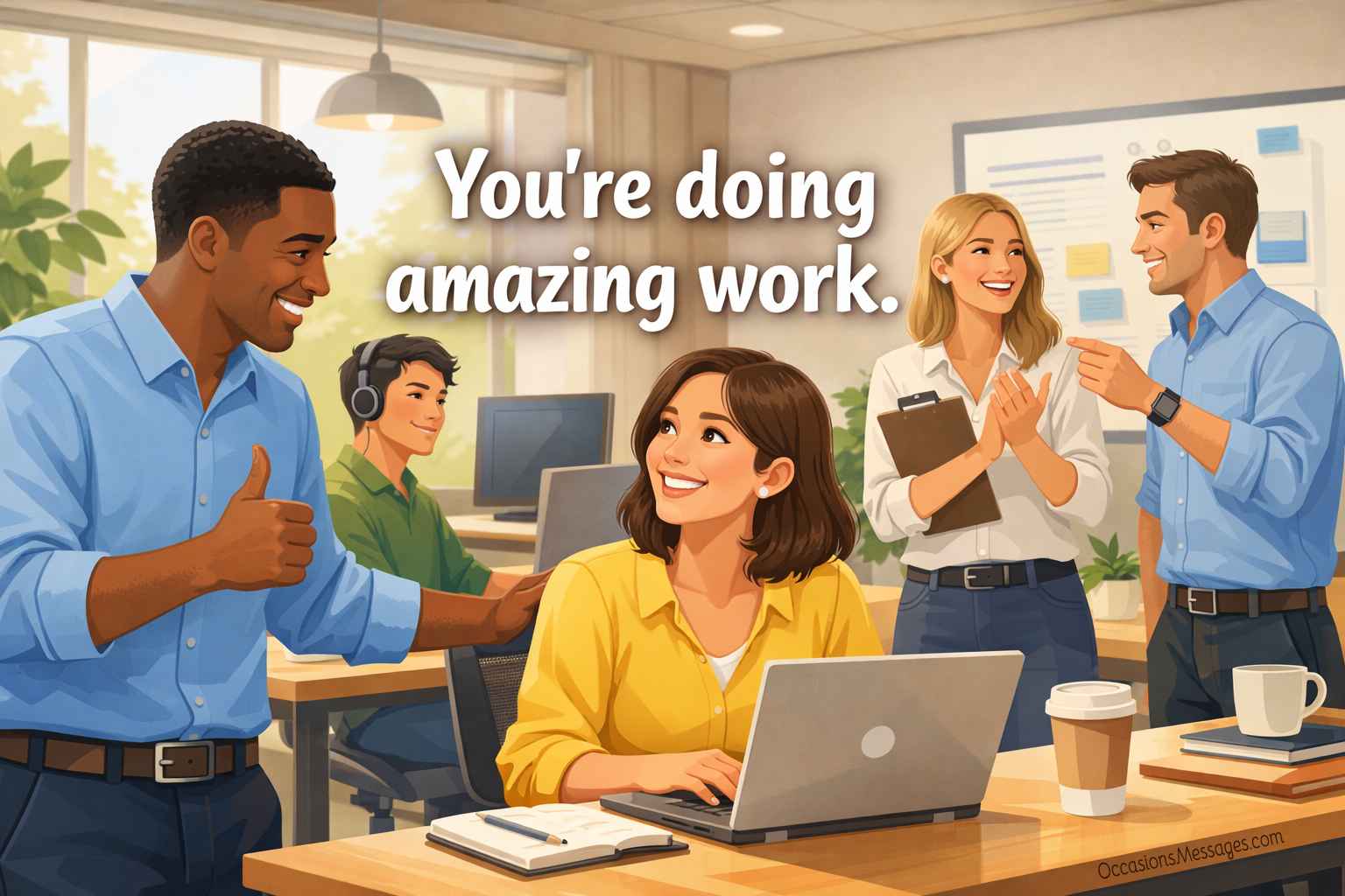 You're doing amazing work.