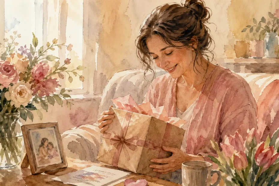 Thank you for the thoughtful Mother’s Day gift. Your love is appreciated.