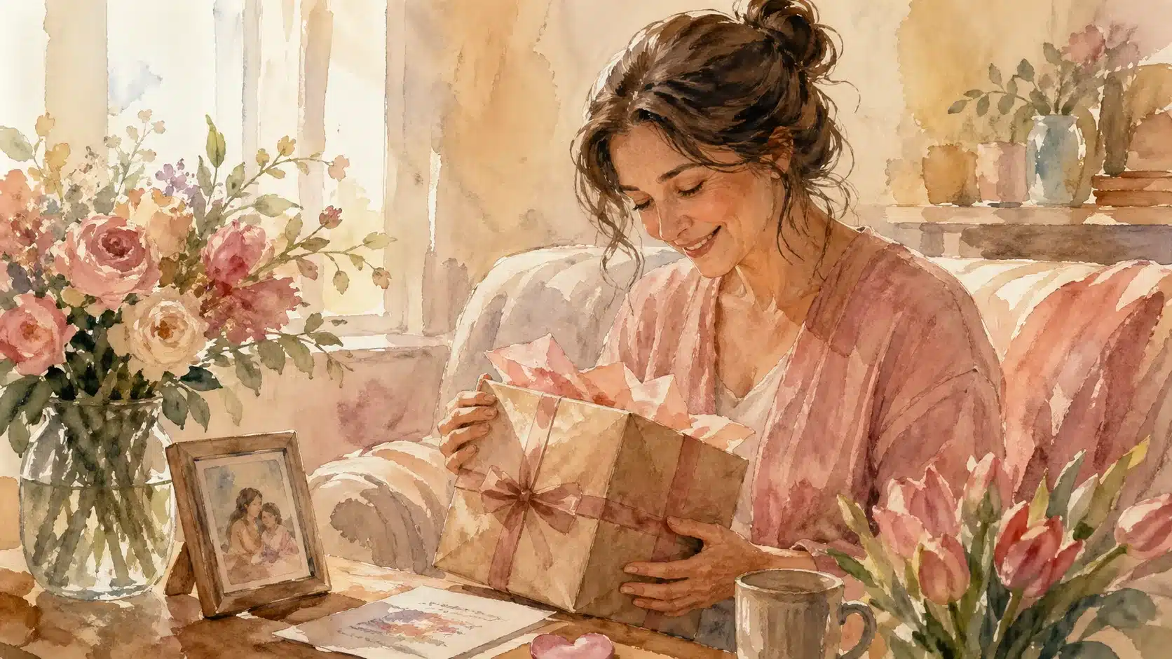 Thank you for the thoughtful Mother’s Day gift. Your love is appreciated.