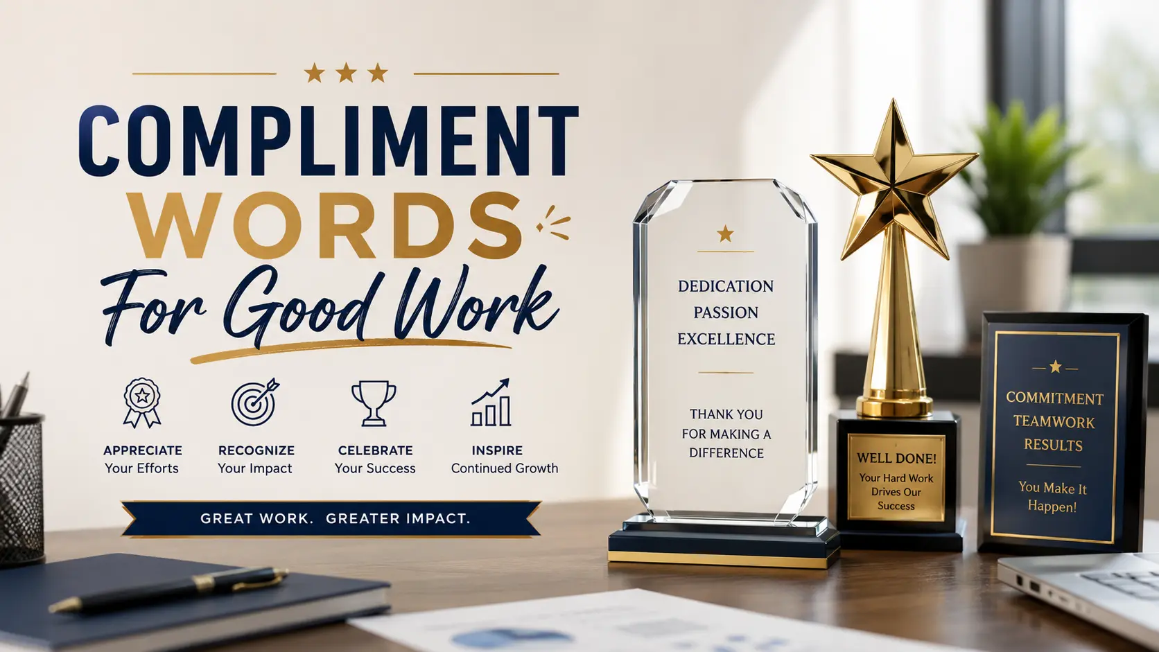 Compliment Words For Good Work