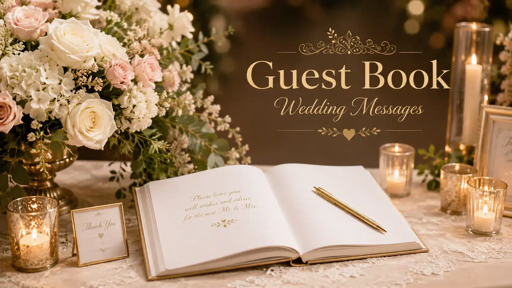 Guest Book Wedding Messages