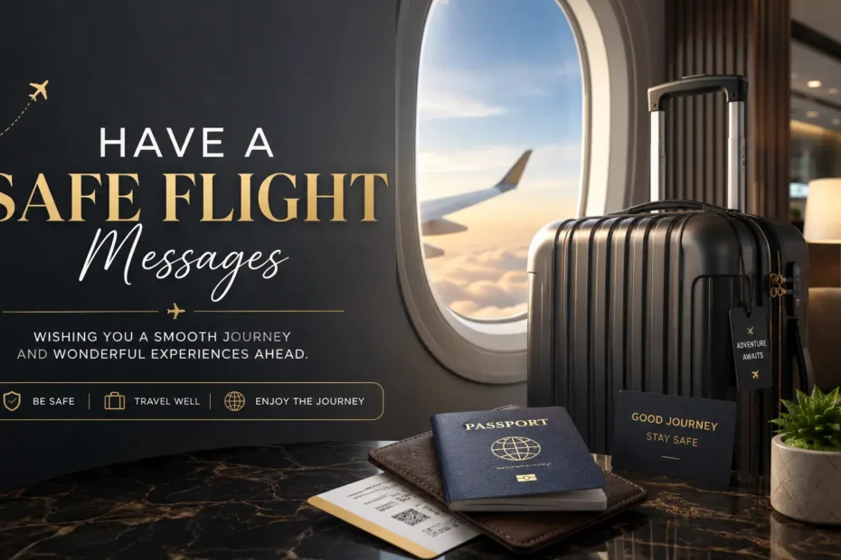 Have A Safe Flight Messages