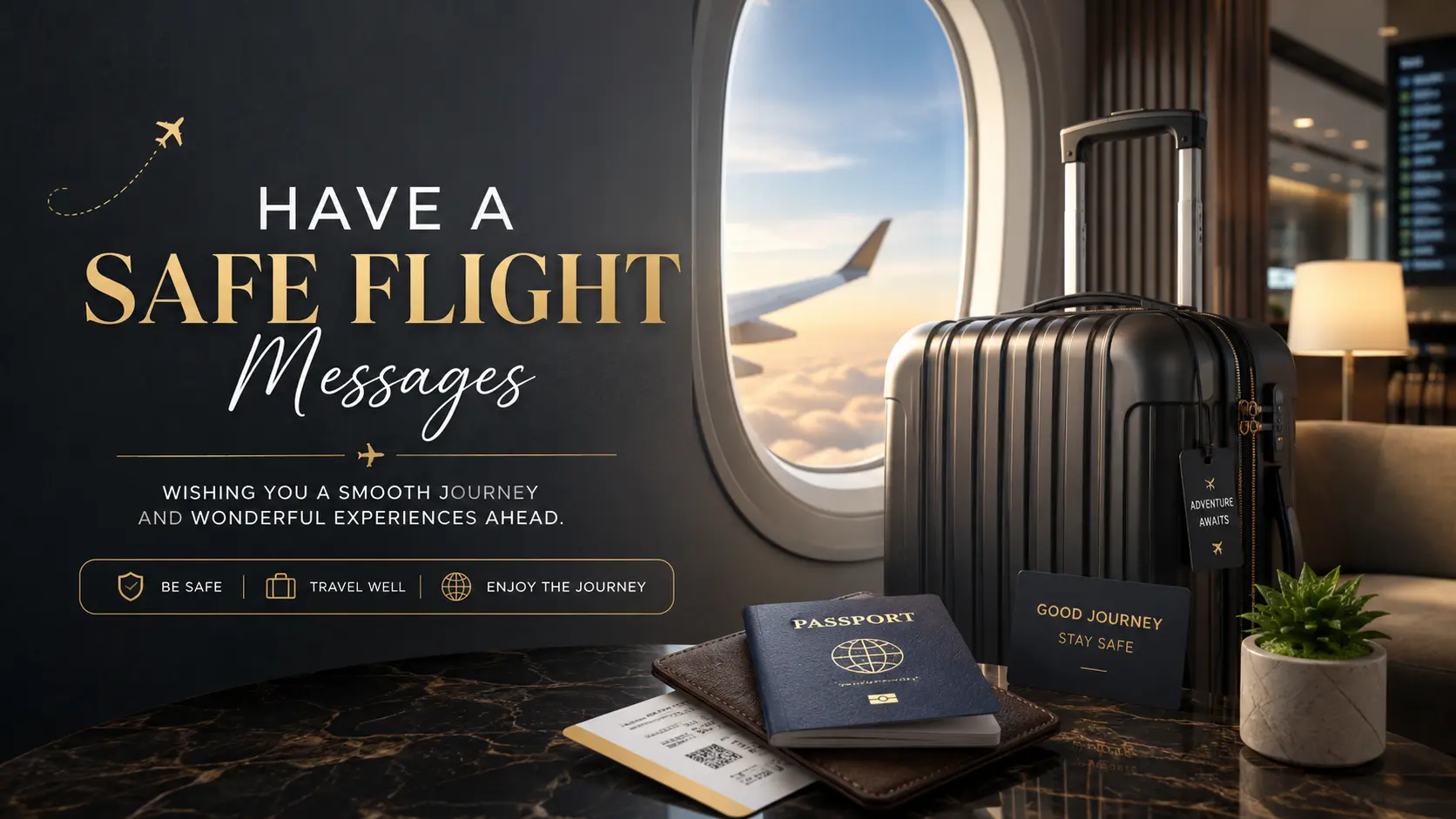 Have A Safe Flight Messages