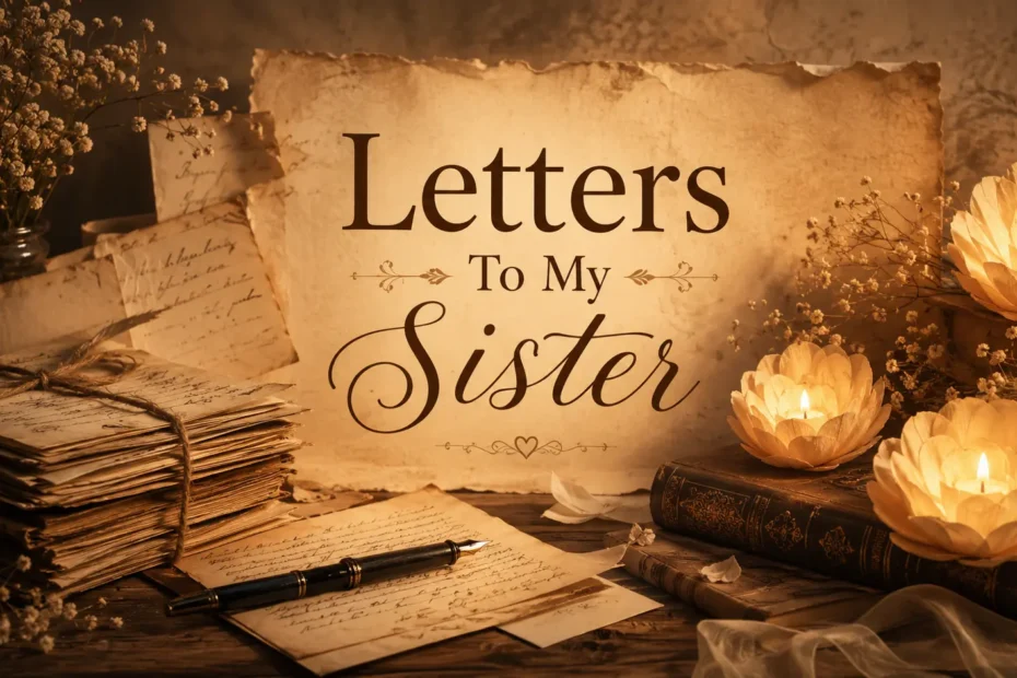 Letters To My Sister