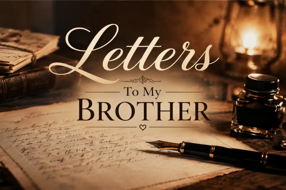 Letters to My Brother